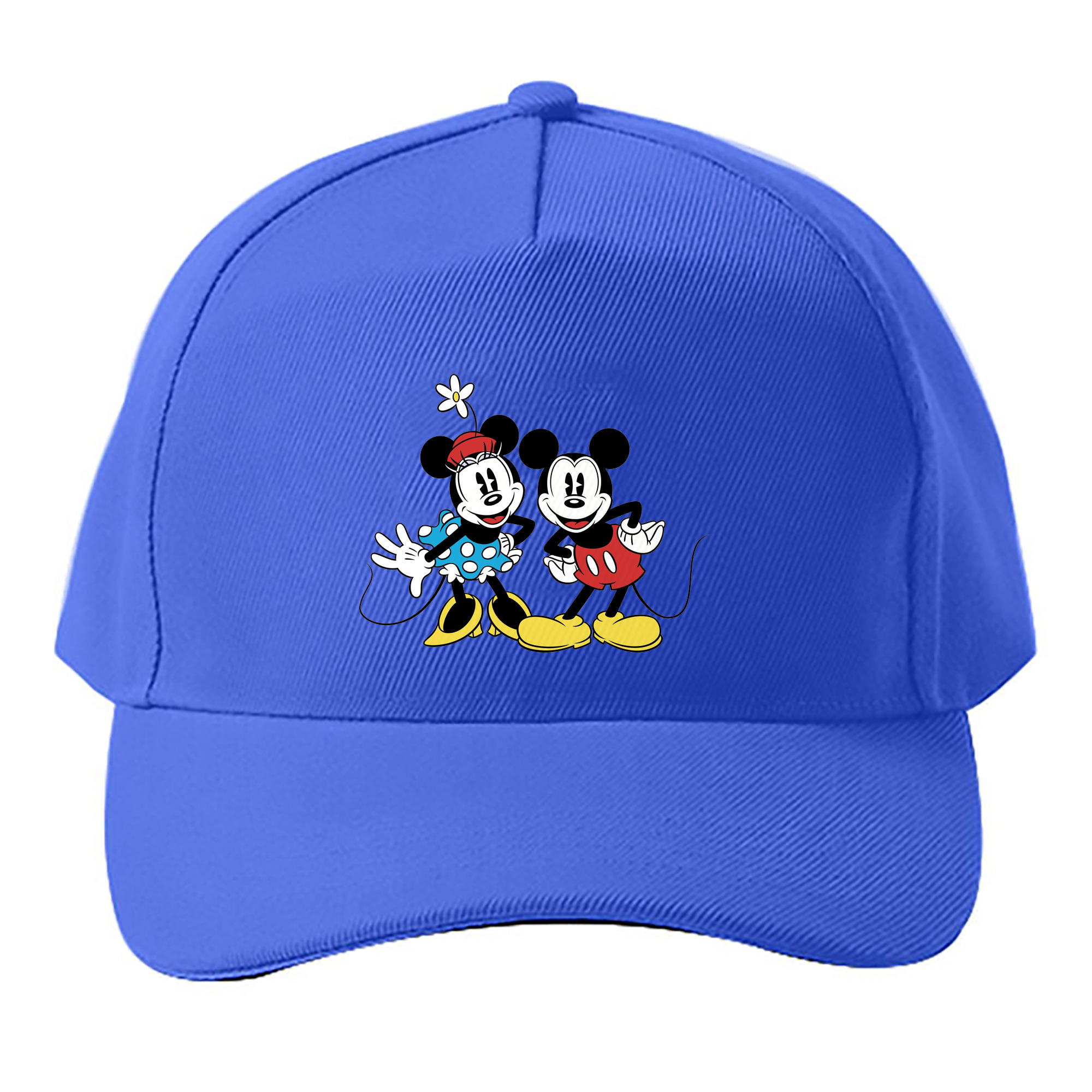 （画像用） ミッキーマウス Mickey Mouse ベースボールキャップ 綿100％ 男女兼用 帽子 スポーツ